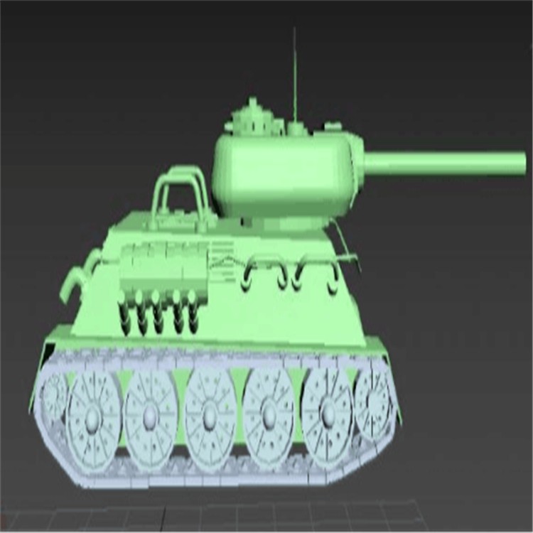 酒泉充气军用坦克模型
